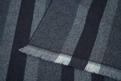 Gucci Charcoal Grey Wool Scarf (Pre-owned)