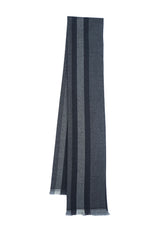 Gucci Charcoal Grey Wool Scarf (Pre-owned)
