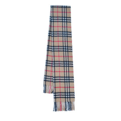 Cashmere Plaid Print Vintage Pre-Loved Scarf