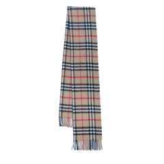Cashmere Plaid Print Vintage Pre-Loved Scarf