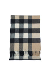 Burberry Check Cashmere Beige Scarf (Pre-owned)
