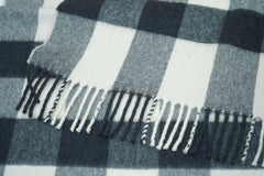 Burberry Check Cashmere Ecru Scarf (Pre-owned)