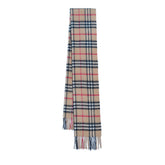 Cashmere/Wool Plaid Print Vintage Pre-Loved Scarf