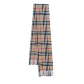 Cashmere/Wool Plaid Print Vintage Pre-Loved Scarf