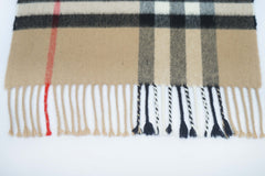 Burberry Beige Check Scarf (Pre-owned)