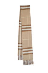 BURBERRY Giant Check Cashmere Scarf
