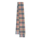 Lambswool Plaid Print Vintage Pre-Loved Scarf