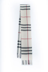 Burberry Check Cashmere Scarf (Pre-owned)