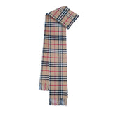 Lambswool Plaid Print Vintage Pre-Loved Scarf