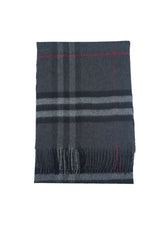 BURBERRY Check Cashmere Scarf (Pre- Owned)