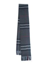 BURBERRY Check Cashmere Scarf (Pre- Owned)
