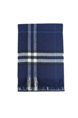 BURBERRY Check Cashmere Scarf (Pre-Owned)