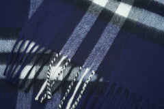 BURBERRY Check Cashmere Scarf (Pre-Owned)