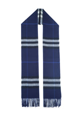 BURBERRY Check Cashmere Scarf (Pre-Owned)