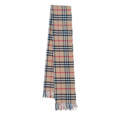 Lambswool Plaid Print Vintage Pre-Loved Scarf