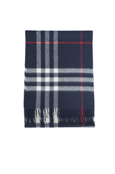 BURBERRY Giant Check Cashmere Scarf (Pre-Owned)