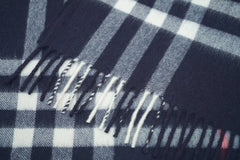 BURBERRY Giant Check Cashmere Scarf (Pre-Owned)