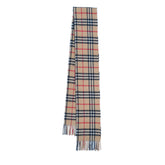 Lambswool Plaid Print Vintage Pre-Loved Scarf