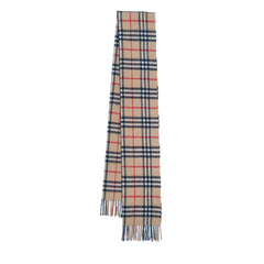 Lambswool Plaid Print Vintage Pre-Loved Scarf