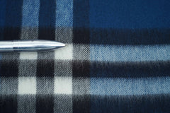 BURBERRY Giant Check Cashmere Scarf (Pre-Owned)