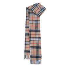 Lambswool Plaid Print Vintage Pre-Loved Scarf