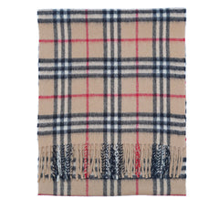 Lambswool Plaid Print Vintage Pre-Loved Scarf