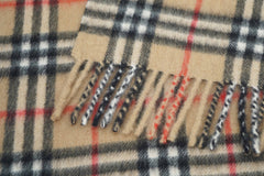 Burberry Cashmere Check Scarf (Pre-owned)