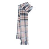 Lambswool Plaid Print Vintage Pre-Loved Scarf