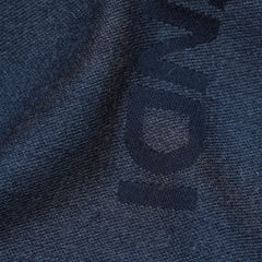 Wool Logo Pattern Vintage Pre-Loved Scarf