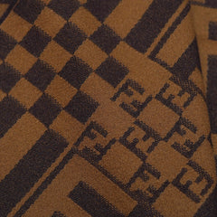 Wool FF Pattern Vintage Pre-Loved Scarf