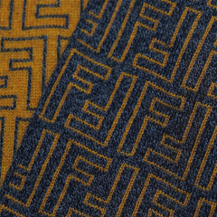 Wool FF Pattern Vintage Pre-Loved Scarf