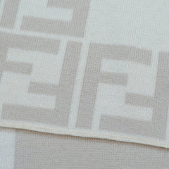 Wool FF Pattern Vintage Pre-Loved Scarf
