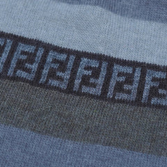 Wool FF Pattern Vintage Pre-Loved Scarf