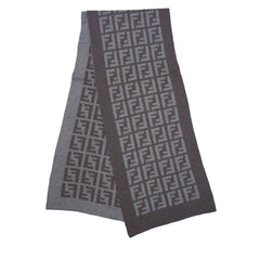 Wool FF Pattern Vintage Pre-Loved Scarf