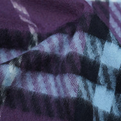 Cashmere Plaid Print Vintage Pre-Loved Scarf