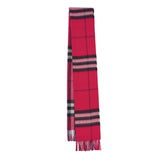 Cashmere Plaid Print Vintage Pre-Loved Scarf