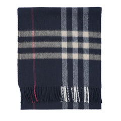Cashmere Plaid Print Vintage Pre-Loved Scarf