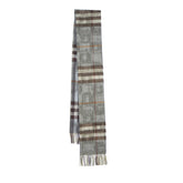 Cashmere Plaid Print Vintage Pre-Loved Scarf