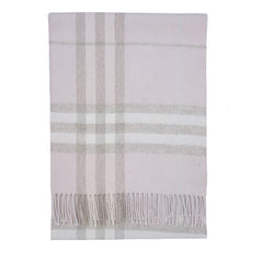 Cashmere Plaid Print Vintage Pre-Loved Scarf