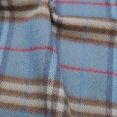 Cashmere Plaid Print Vintage Pre-Loved Scarf