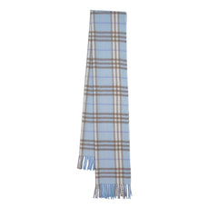 Cashmere Plaid Print Vintage Pre-Loved Scarf