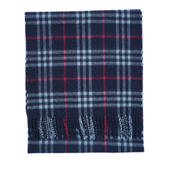 Cashmere Plaid Print Vintage Pre-Loved Scarf