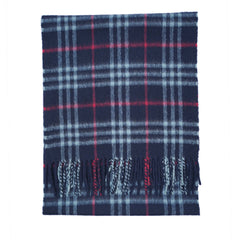 Cashmere Plaid Print Vintage Pre-Loved Scarf
