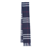 Cashmere Large Check Vintage Pre-Loved Scarf