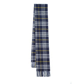 Lambswool Plaid Print Vintage Pre-Loved Scarf