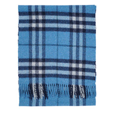 Lambswool Plaid Print Vintage Pre-Loved Scarf