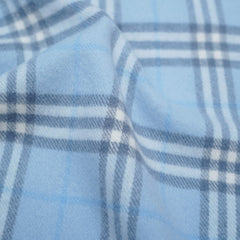 Lambswool Plaid Print Vintage Pre-Loved Scarf