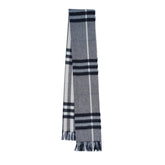 Cashmere Large Check Vintage Pre-Loved Scarf