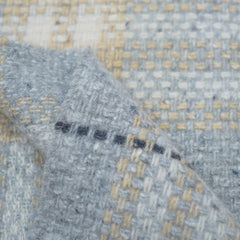 Wool Large Check Vintage Pre-Loved Scarf
