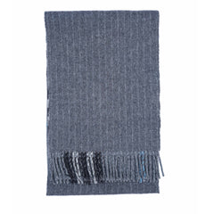 Merino/Cashmere Reversible Large Check Vintage Pre-Loved Scarf